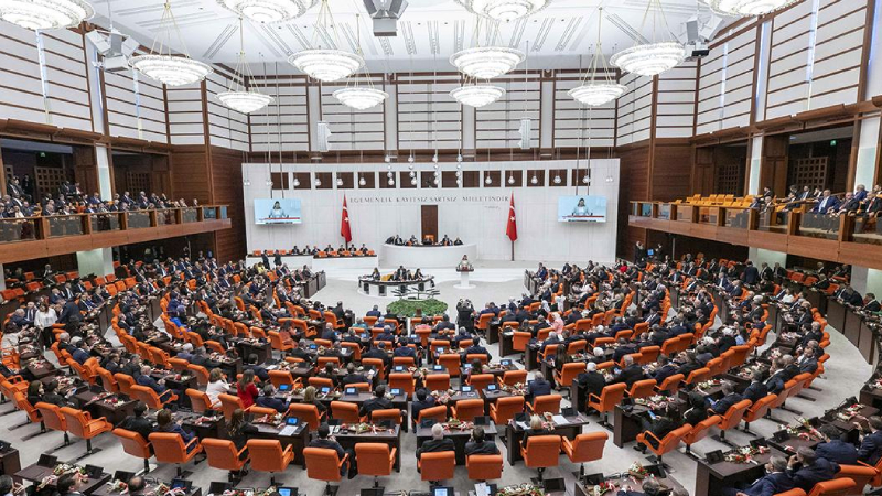 - TBMM Başkanı Kurtulmuş başkanlığında toplanan Genel Kurul'da, İsrail'in Gazze