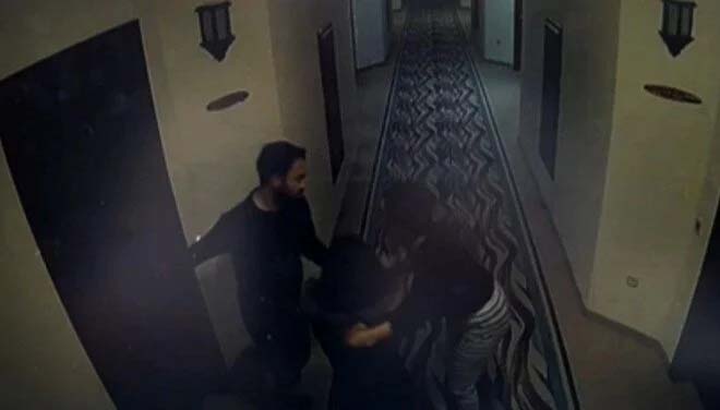 Grand Kartal Otel'deki yangın faciasına ilişkin yeni güvenlik kamerası görüntüleri