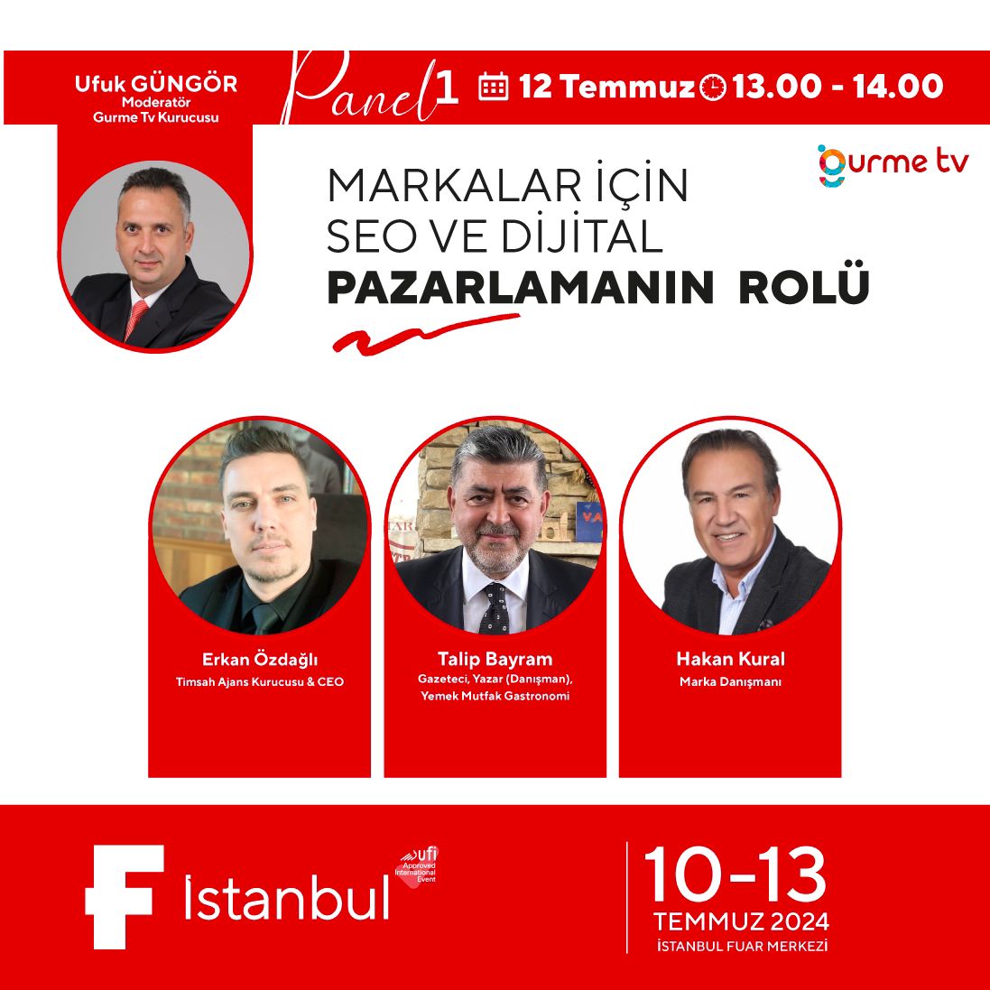 F İstanbul 2024 Fuarı Panel