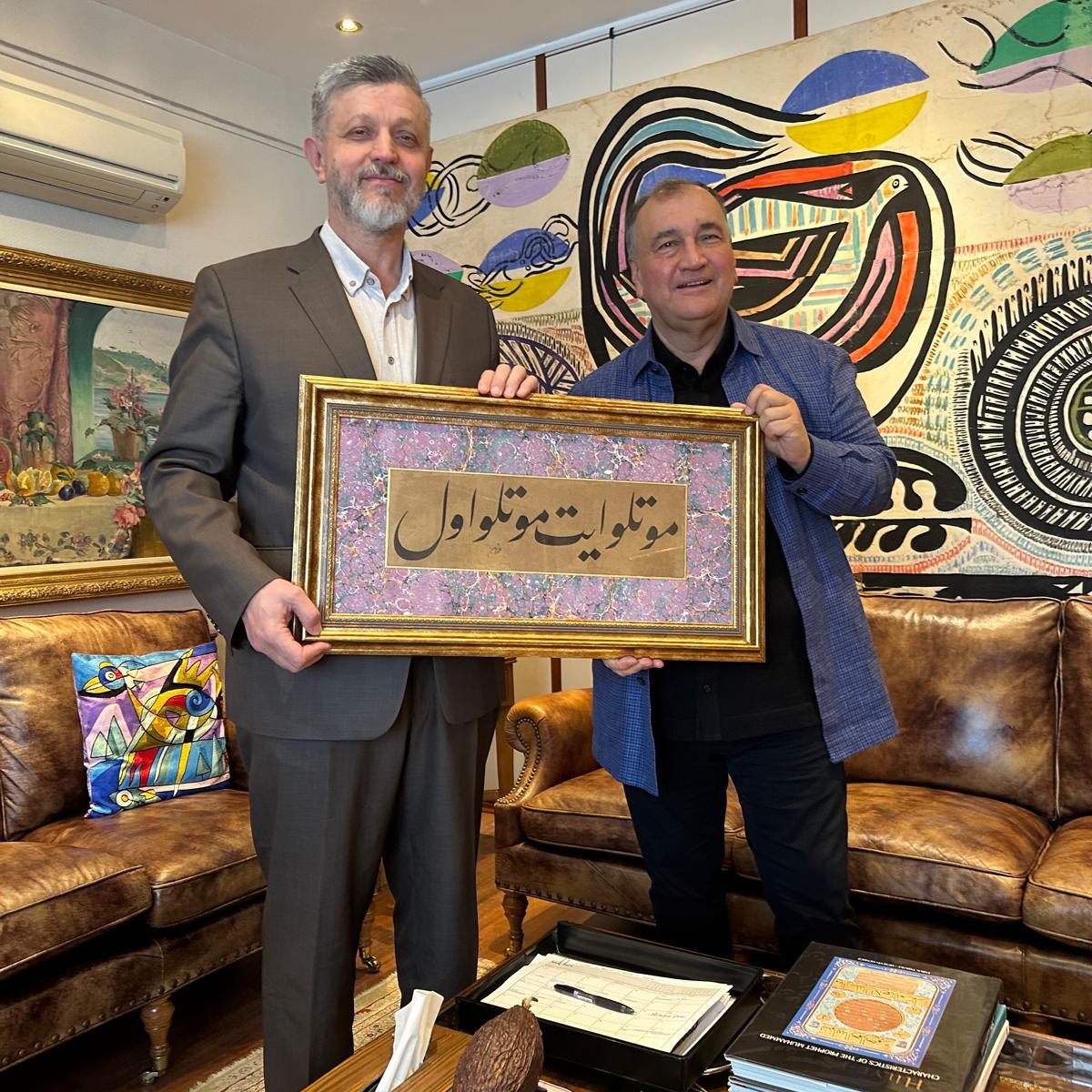 Yazarımız İbrahim Ethem Gören Ve Pladis Ve Godiva Başkanı Murat Ülker