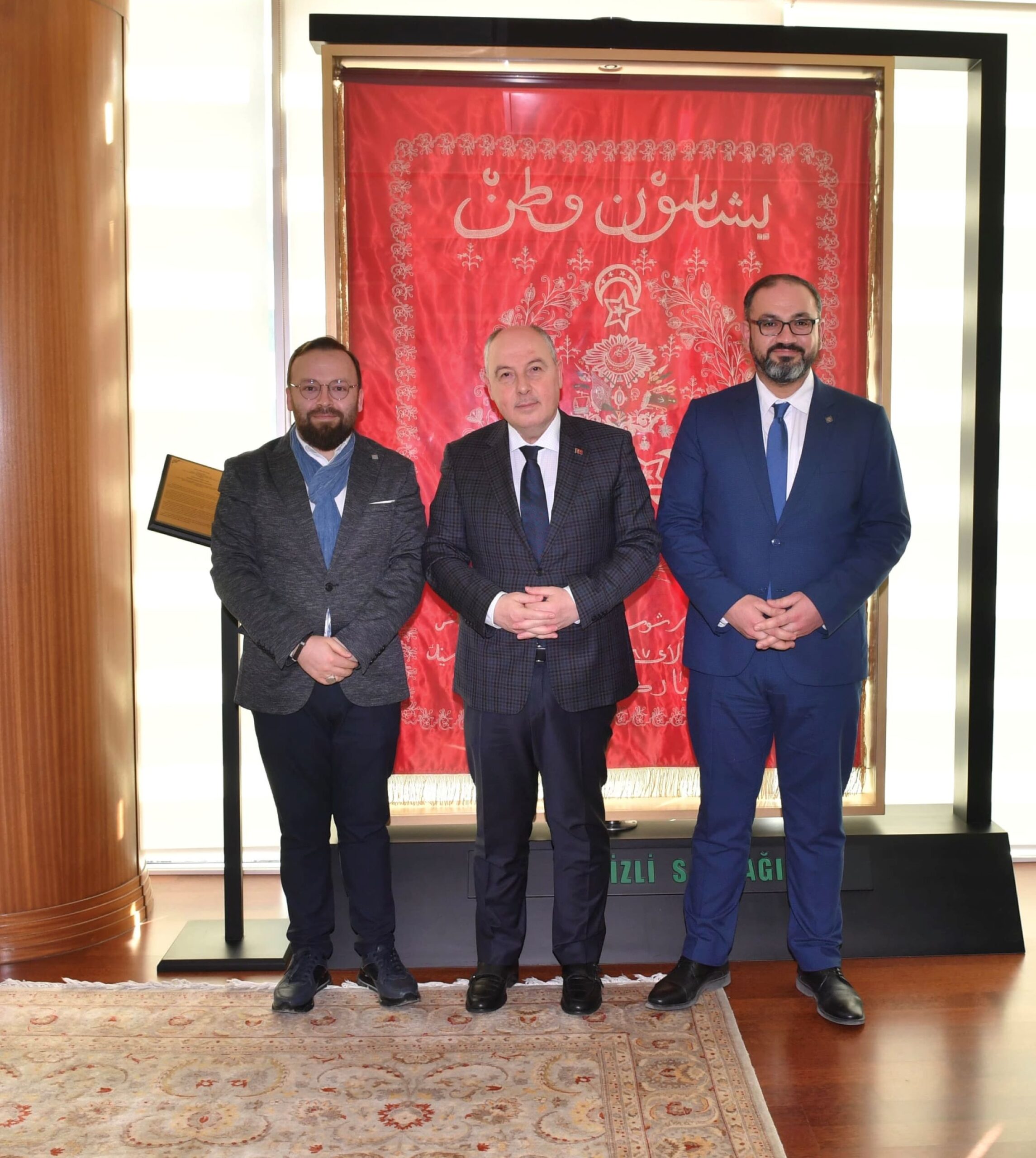 Hattat Ömer Özgül, Denizli Valisi Ömer Faruk Coşkun Ve Bi̇n Sanat Müessisi Ali Çırak