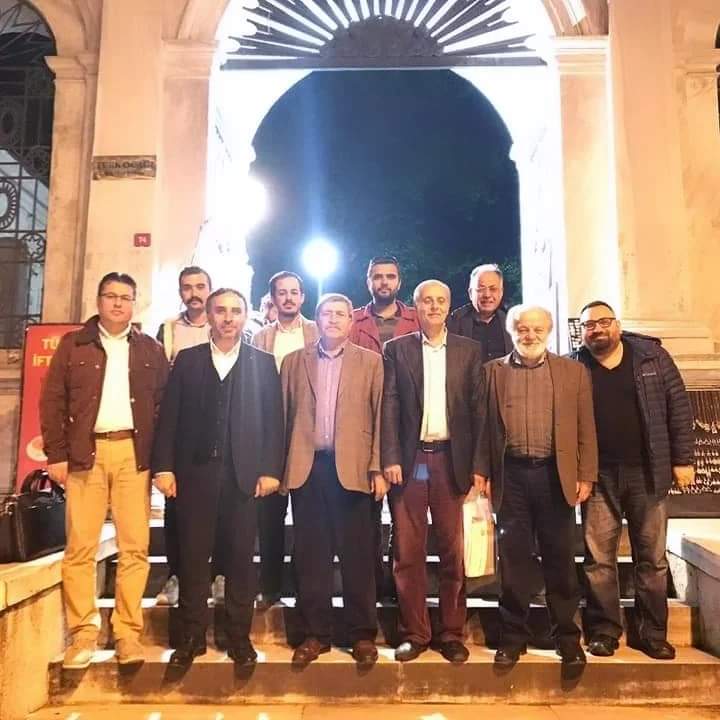 Dusun Ali Taşçı Tyb İstanbul Yöneticileriyle Bir Arada