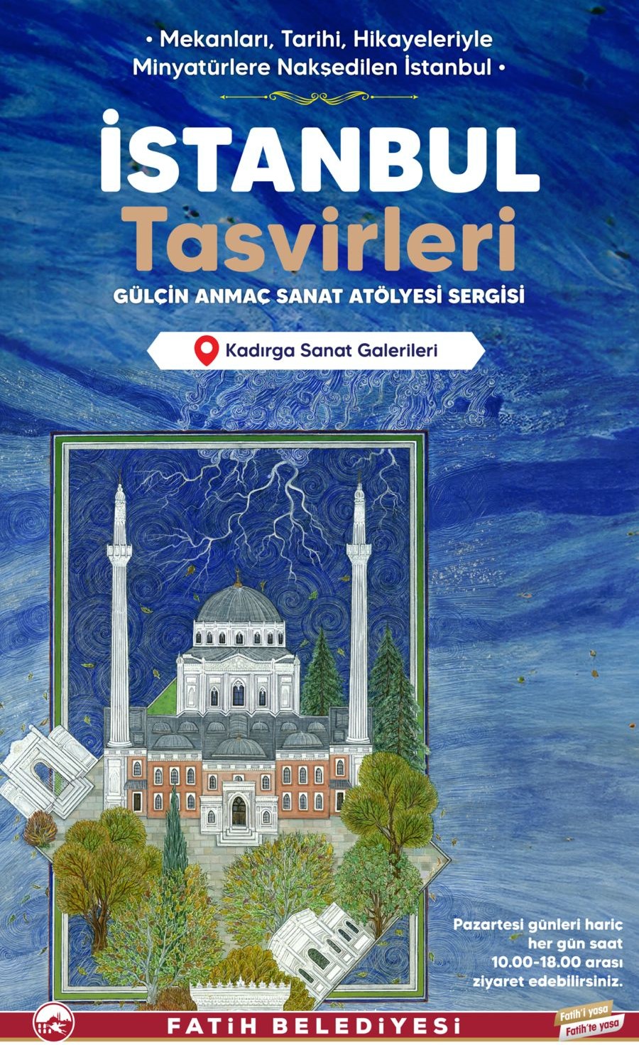 İstanbul Tasvirleri Sergi Afişi