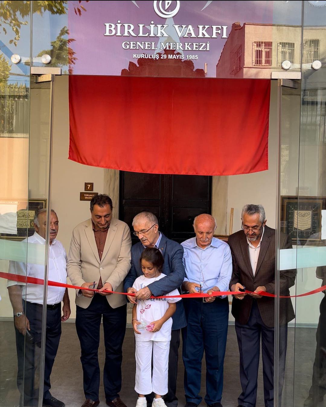 Sergi açılışından