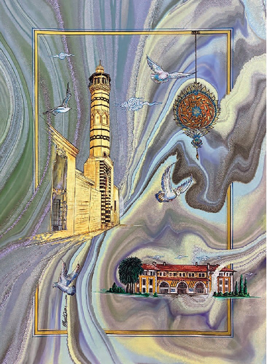 Adana Ulu Camii Ve Adana Tren Garı Minyatürü Mesut Dikel