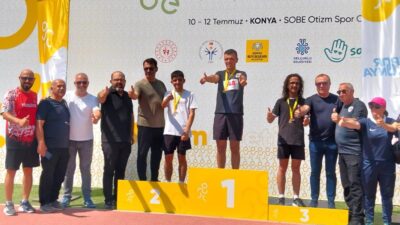 Konya’da düzenlenen Otizm Türkiye Şampiyonası’na katılan Aydınlı özel sporcular performanslarıyla