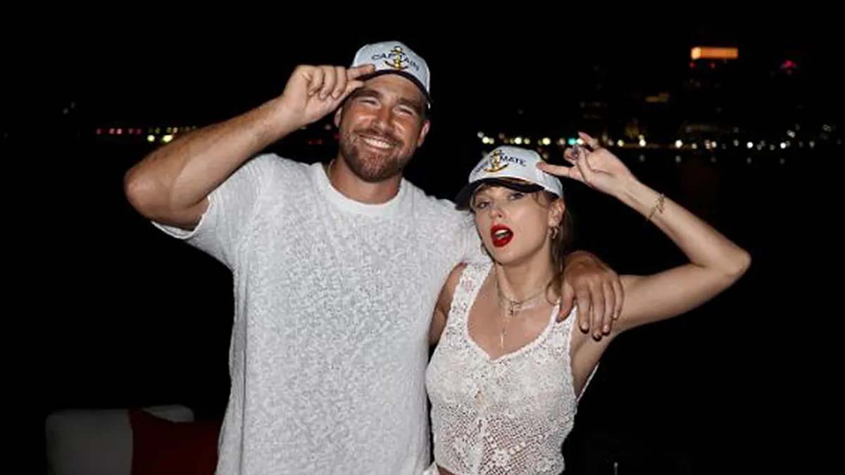 ABD'li ünlü pop yıldızı Taylor Swift ve ​​​​​​​Kansas City Chiefs