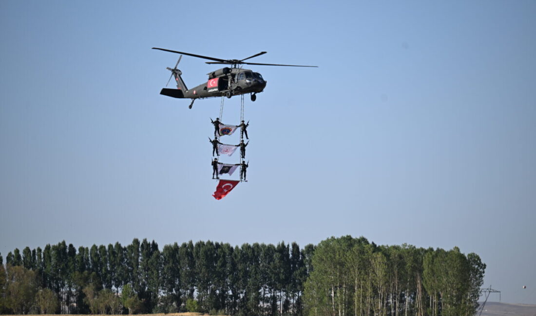 Bitlis'in Ahlat ilçesinde düzenlenen Malazgirt Zaferi'nin 954. yıl dönümü kutlamalarında