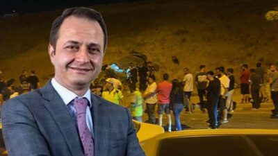 Başkent Ankara’nın Çankaya bir ilçesinde otomobil takla attı. Kazada otomobilin