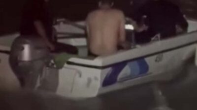 Ankara’nın Gölbaşı ilçesinde yer alan Mogan Gölü’ne girerek yaşamına son