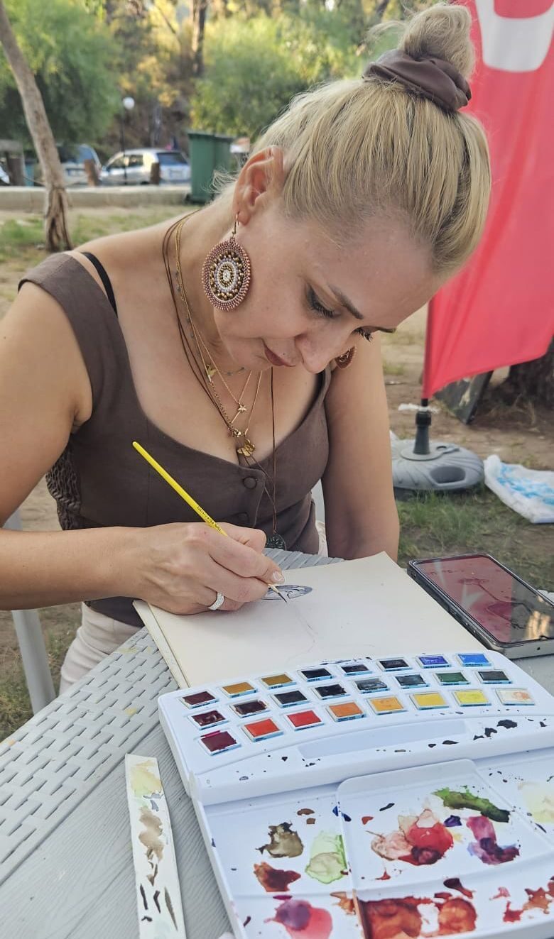 Akdeniz Üniversitesi öncülüğünde Kemer ilçesinde düzenlenen "5. Yaz Sanat Kampı