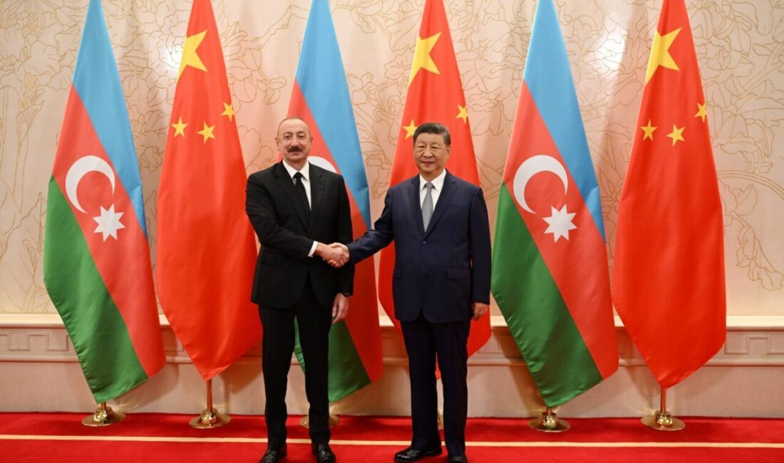 Azerbaycan Cumhurbaşkanı İlham Aliyev, Çin'de düzenlenen Şanghay İşbirliği Örgütü'nün (ŞİÖ)