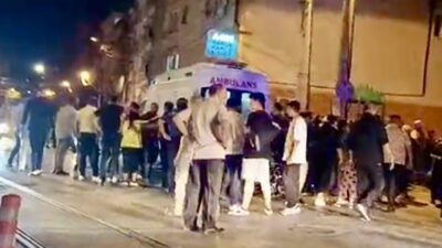 Bursa'nın Yıldırım ilçesinde, kocası tarafından bıçakla yaralanan kadın, kaldırıldığı hastanede
