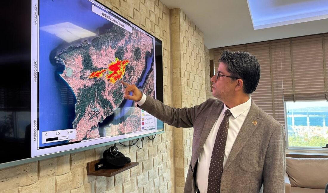  Çanakkale Onsekiz Mart Üniversitesince (ÇOMÜ), Avrupa Uzay Ajansından elde edilen