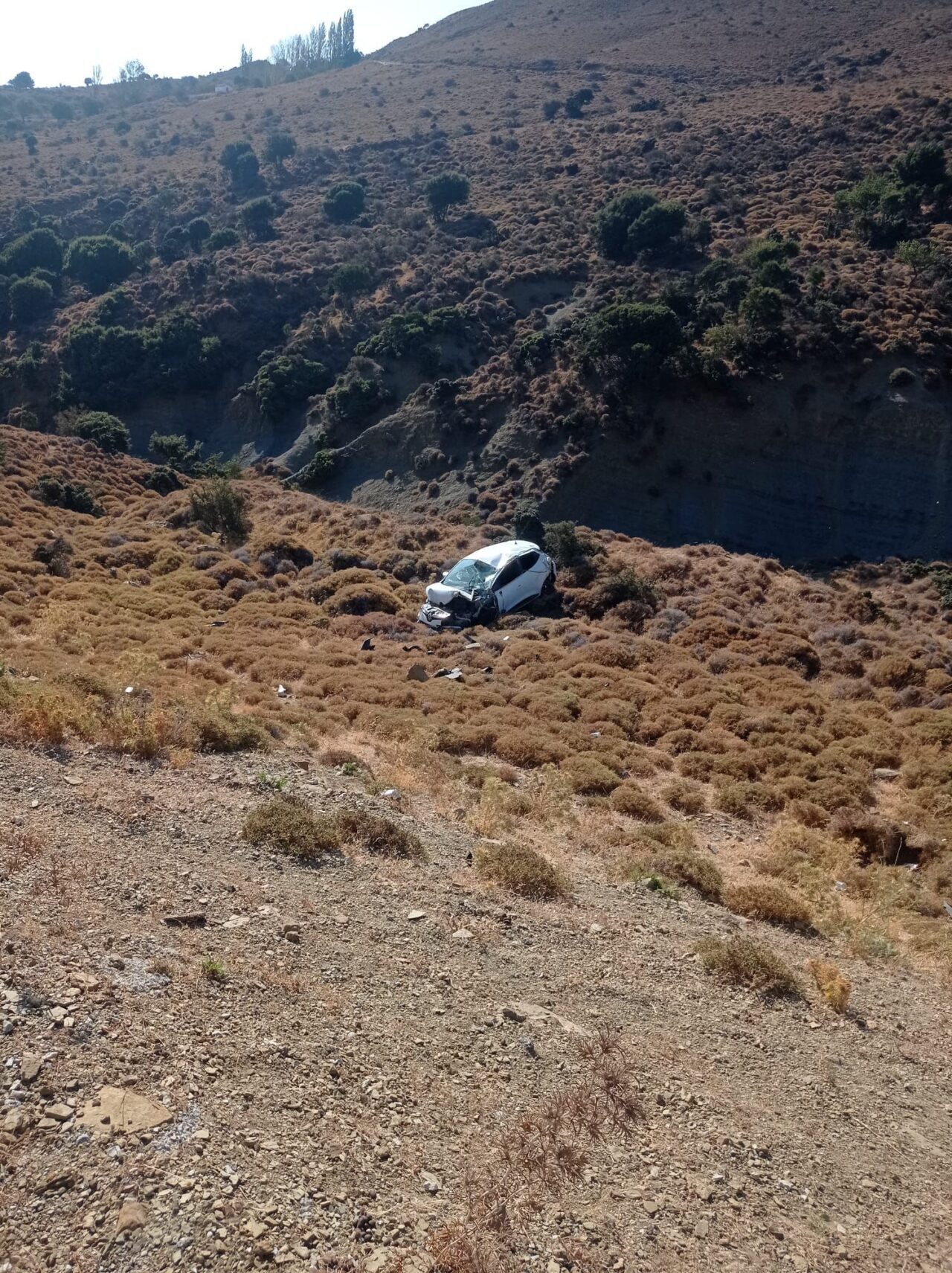 Çanakkale'nin Gökçeada ilçesinde, otomobilin devrilmesi sonucu 1 kişi hayatını kaybetti.