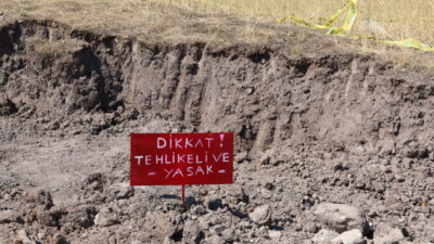  Çankırı'nın Orta ilçesindeki termal su kaynağı yakınında yaşlı çiftin hayatını