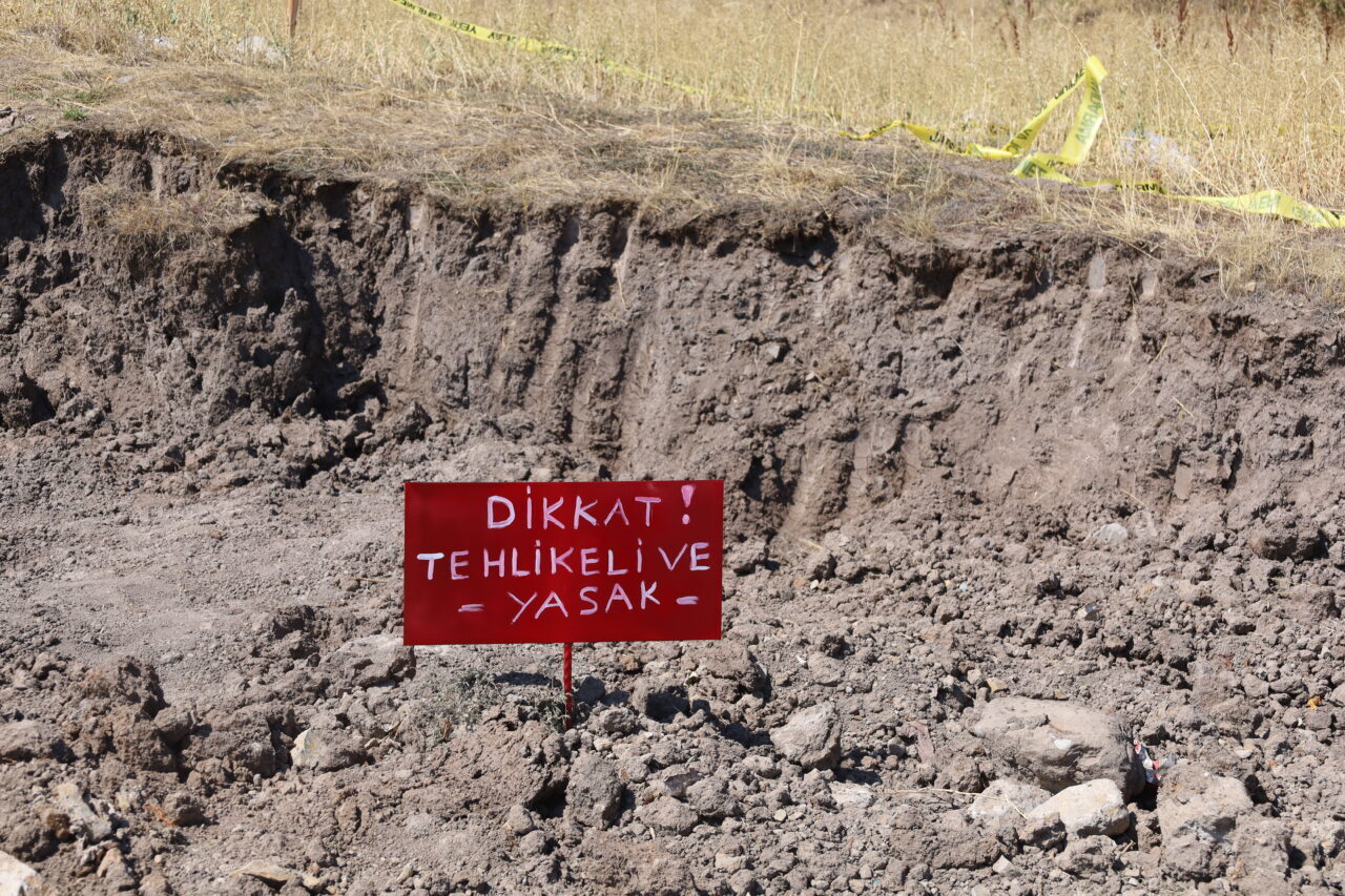  Çankırı'nın Orta ilçesindeki termal su kaynağı yakınında yaşlı çiftin hayatını