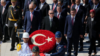 Cumhurbaşkanı Recep Tayyip Erdoğan başkanlığındaki devlet erkanı, 30 Ağustos Zafer