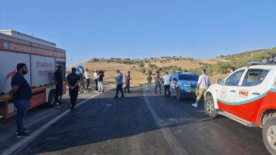 Adıyaman'dan Eğil ilçesine geziye giden kadınları taşıyan M.G. idaresindeki 02