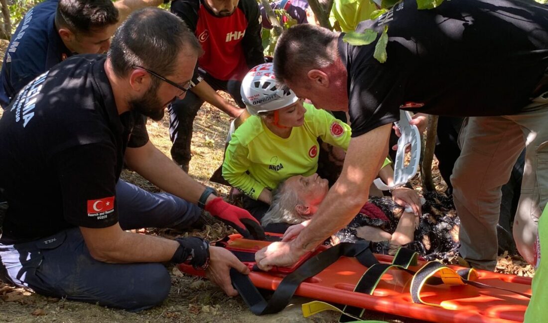 Düzce'nin Cumayeri ilçesinde 2 gün önce kaybolan 81 yaşındaki kadın,