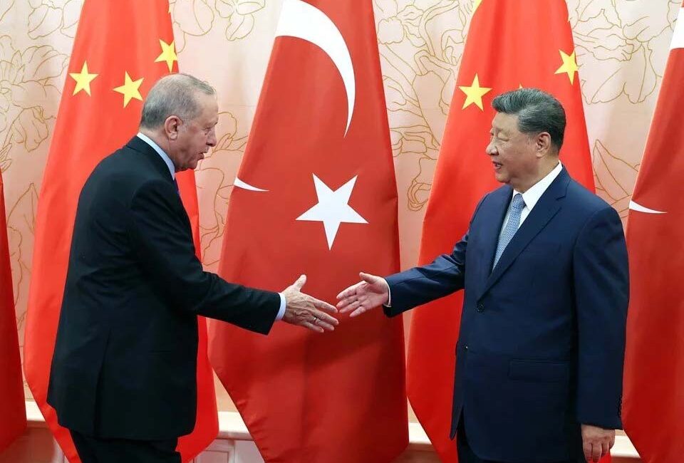 Cumhurbaşkanı Recep Tayyip Erdoğan, Çin Devlet Başkanı Şi Cinping ile