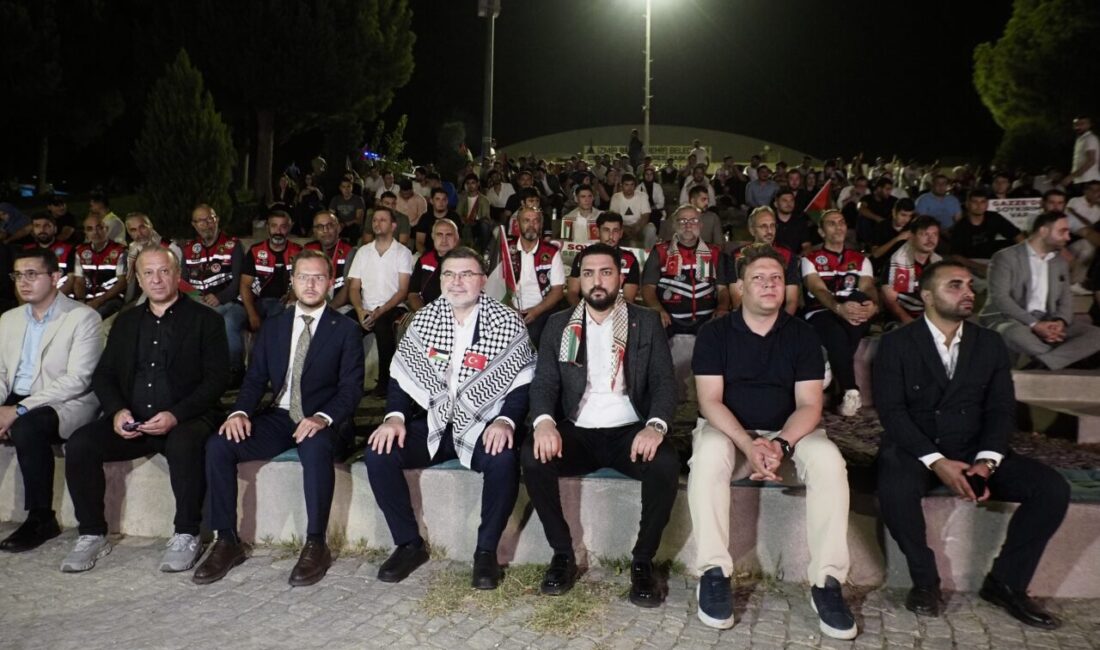 AK Parti İzmir Gençlik Kolları Başkanlığı, Gazze'de yaşanan insanlık dramını