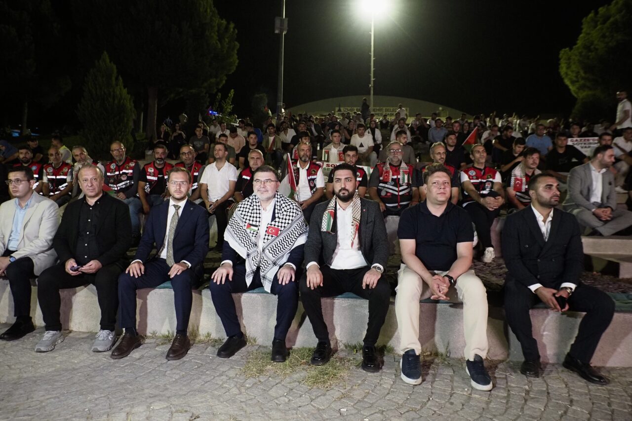 AK Parti İzmir Gençlik Kolları Başkanlığı, Gazze'de yaşanan insanlık dramını