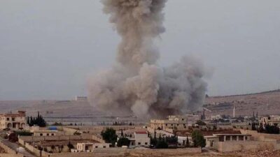 İsrail ordusunun, Suriye'nin başkenti Şam'ın güneyindeki Küsve bölgesinde yer alan