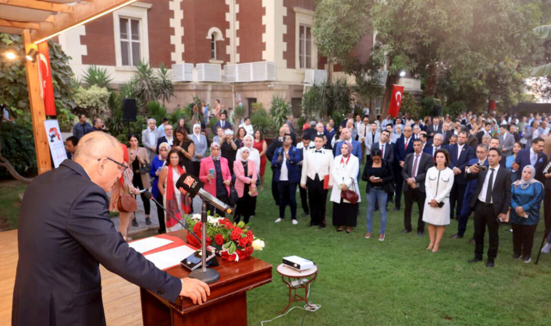 Türkiye’nin Kahire Büyükelçiliği, 30 Ağustos Zafer Bayramı’nın 103. yıldönümü dolayısıyla