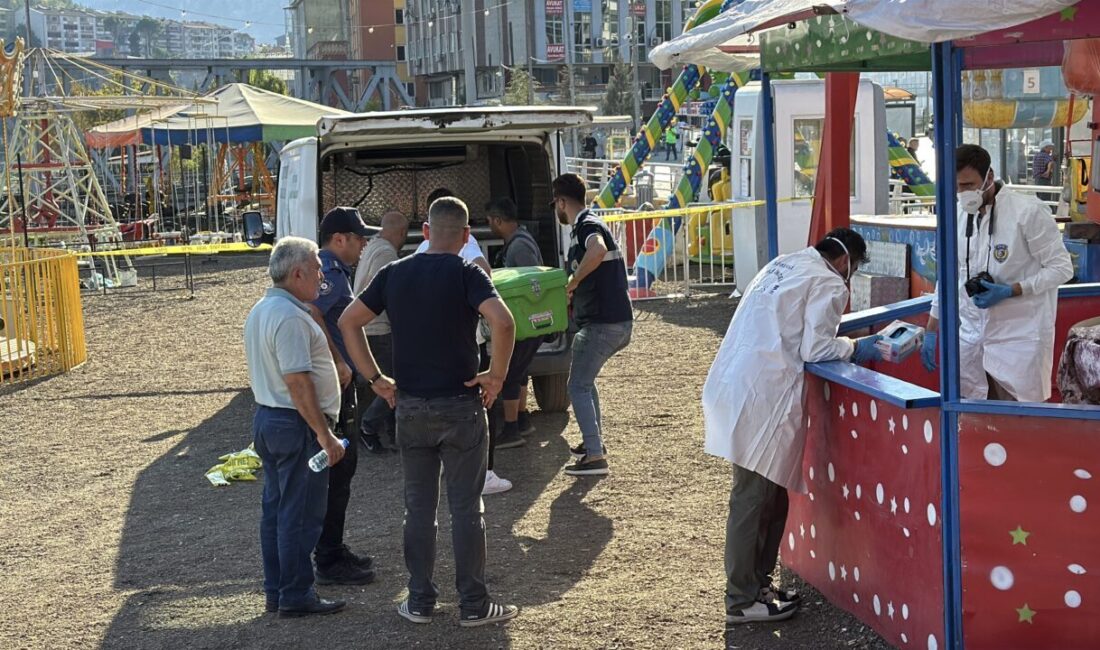Karabük'te bir kişi lunaparkta ölü bulundu.
