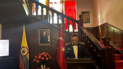 Kolombiya'nın başkenti Bogota'da 30 Ağustos Zafer Bayramı ve Türk Silahlı