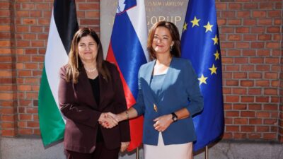  Slovenya Dışişleri Bakanı Tanja Fajon, İsrail'in açlık ve kıtlığı dayattığı