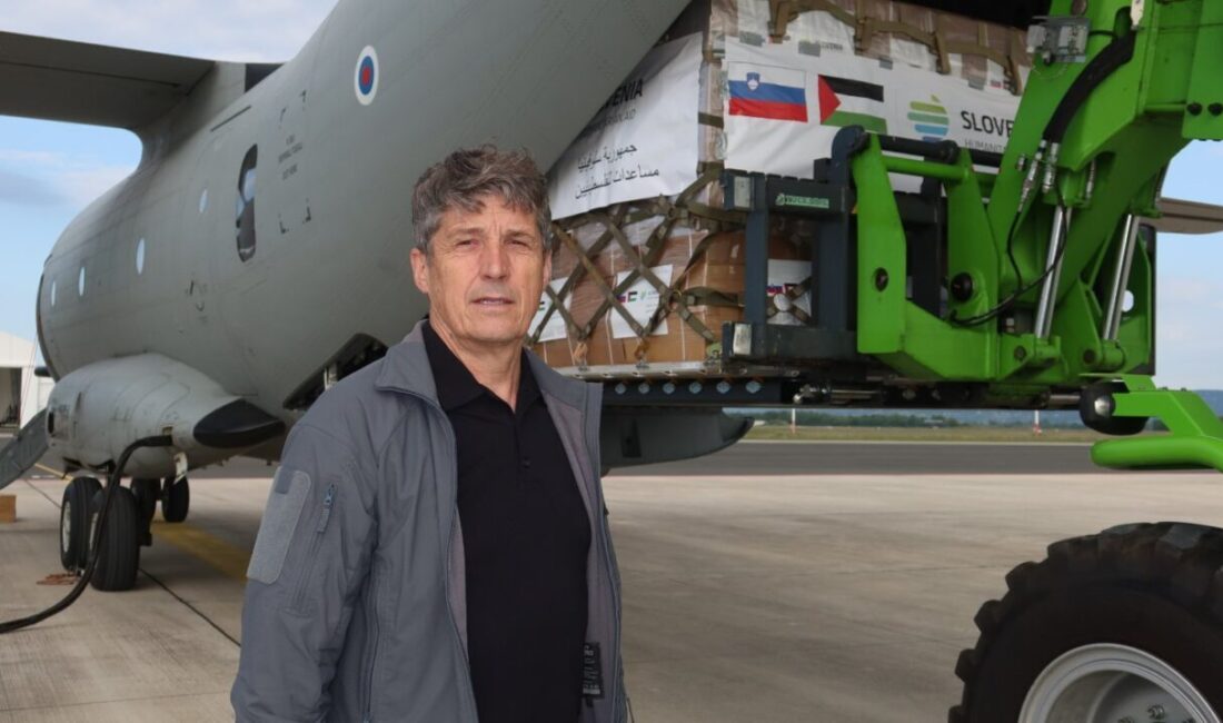  Slovenya, İsrail'in saldırısı ve ambargosu altındaki Gazze'ye ulaştırılması amacıyla Ürdün'e