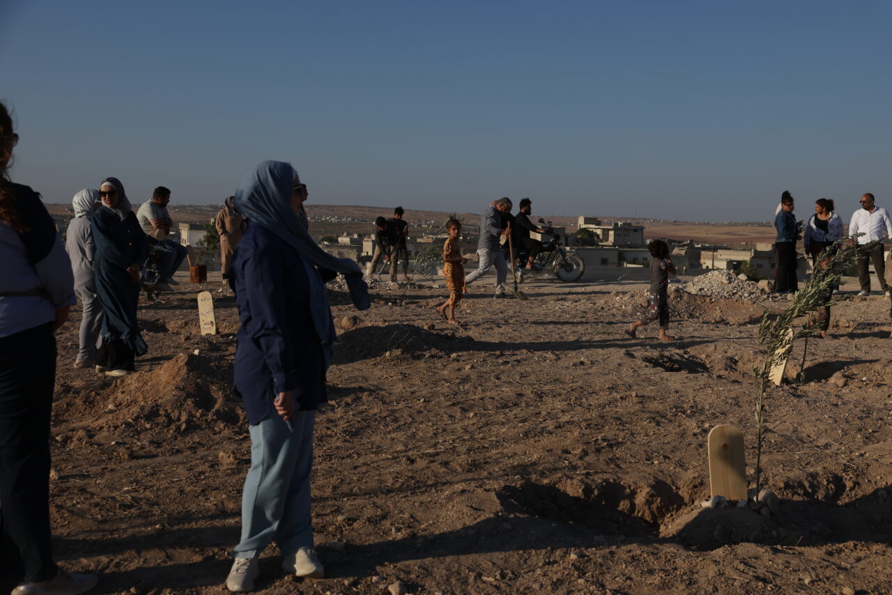  Suriye'nin kuzeybatısındaki İdlib'de, Dünya Zorla Kaybedilenler Günü kapsamında devrik Beşşar