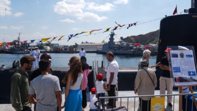 "TEKNOFEST Mavi Vatan" kapsamında ikinci gün itibarıyla halka açılan Türk