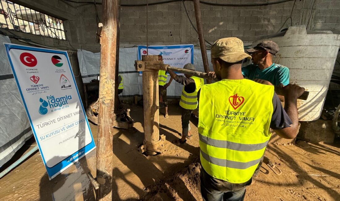 Türkiye Diyanet Vakfı (TDV), Ekim 2023'ten bu yana Gazze'ye 35