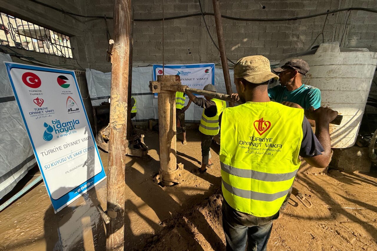 Türkiye Diyanet Vakfı (TDV), Ekim 2023'ten bu yana Gazze'ye 35