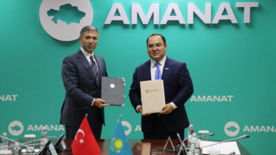 AK Parti ile Kazakistan'ın ana siyasi partisi Amanat Partisi arasında