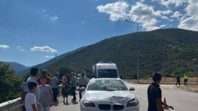  Amasya'da otomobilin çarptığı yaya hayatını kaybetti.