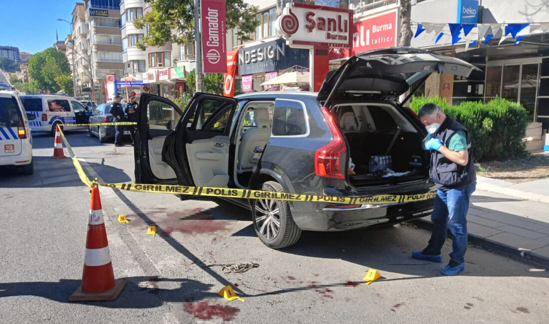 Başkentte yanında çalıştığı iş insanını silahla bacağından yaralayan zanlı gözaltına