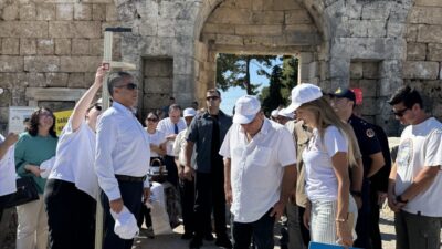 Antalya'da UNESCO Dünya Miras Geçici Listesi'nde bulunan Perge Antik Kenti'nde