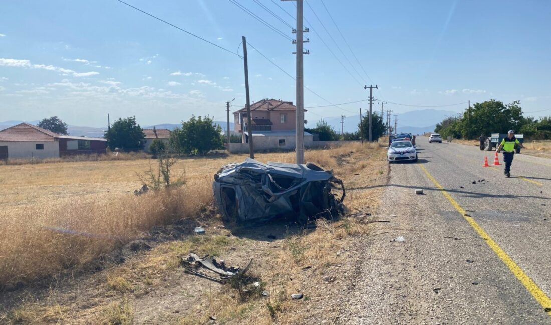 Antalya'nın Korkuteli ilçesinde takla atan otomobilin sürücüsü hayatını kaybetti.