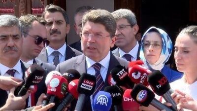  Adalet Bakanı Yılmaz Tunç, Avrupa İnsan Hakları Mahkemesi'nin (AİHM) Selahattin
