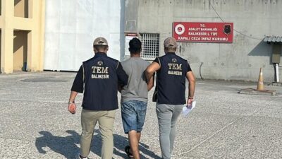 Balıkesir'de terör örgütü DEAŞ'a yönelik operasyonda gözaltına alınan şüpheli tutuklandı.