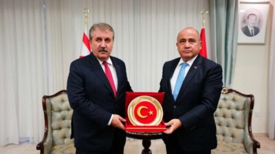 Büyük Birlik Partisi (BBP) Genel Başkanı Mustafa Destici, Kuzey Kıbrıs