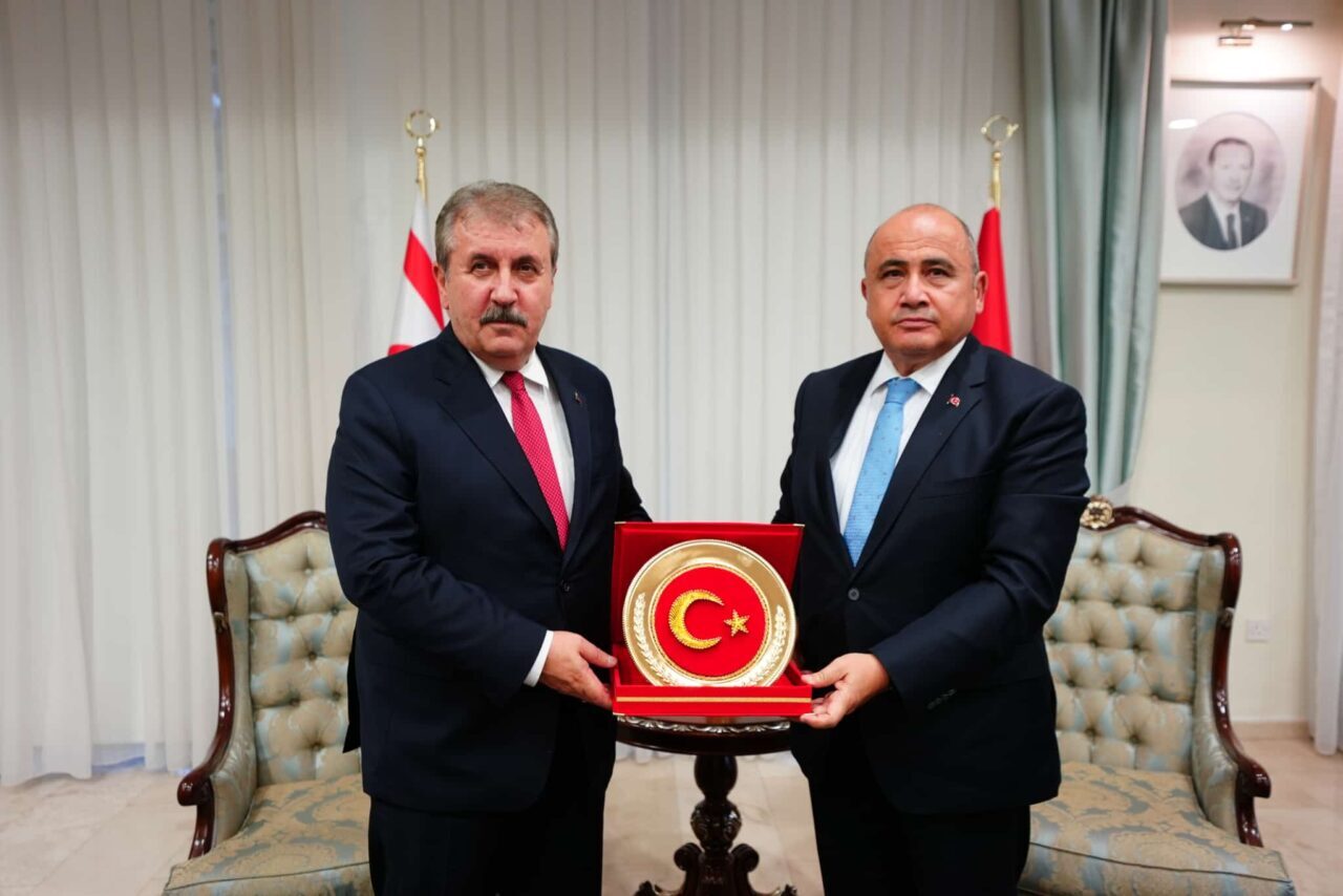 Büyük Birlik Partisi (BBP) Genel Başkanı Mustafa Destici, Kuzey Kıbrıs