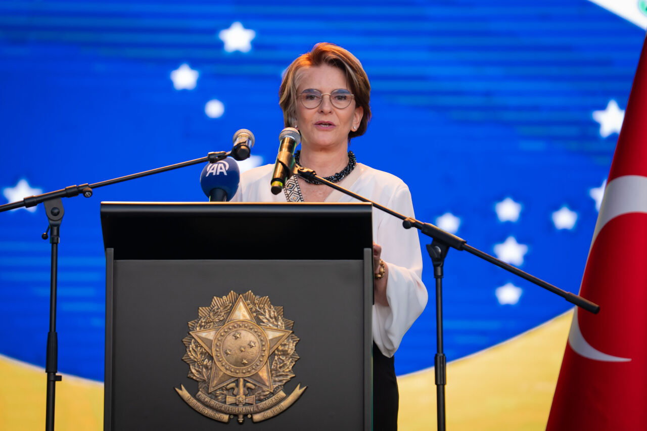  Latin Amerika ülkesi Brezilya'nın Ulusal Günü, büyükelçilik tarafından Ankara'da düzenlenen