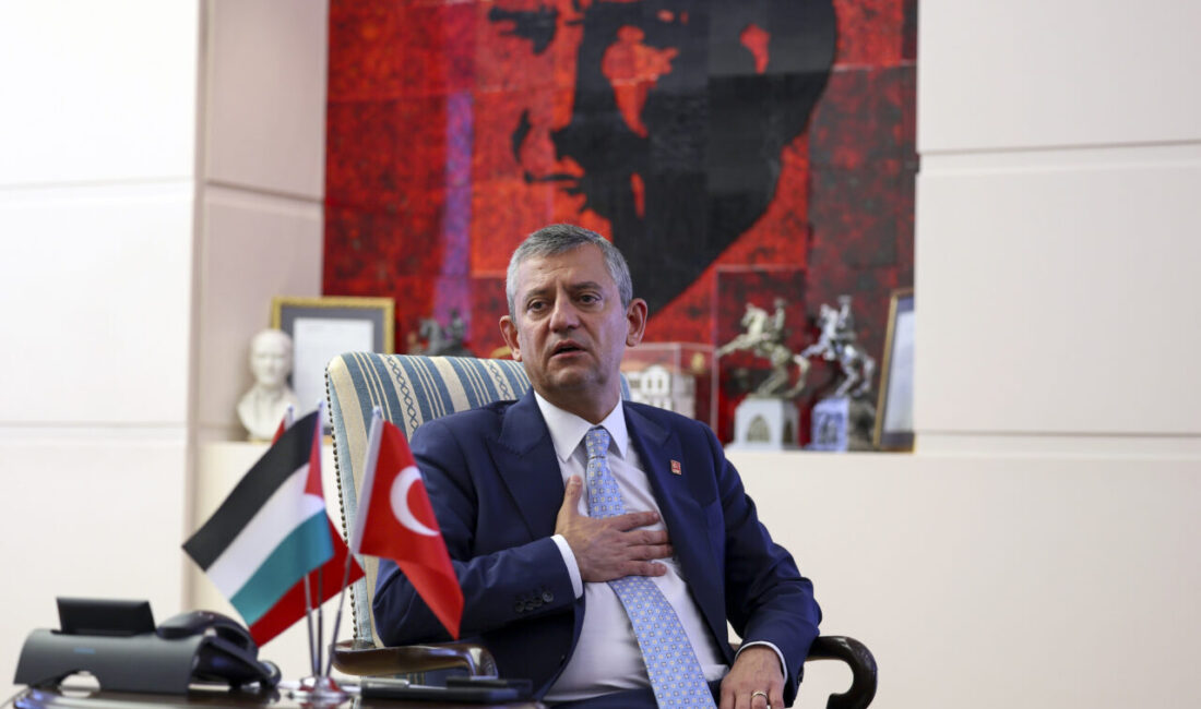  CHP Genel Başkanı Özgür Özel, görev süresi yakında dolacak Filistin'in