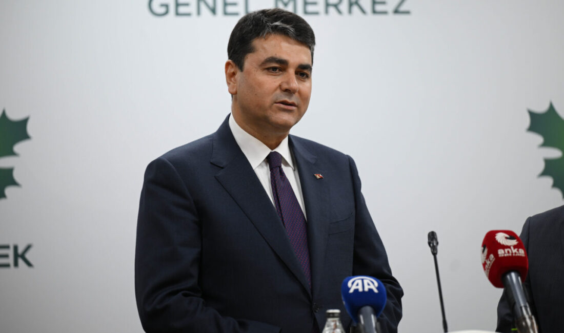 Demokrat Parti Genel Başkanı Gültekin Uysal, Gelecek Partisi Genel Başkanı