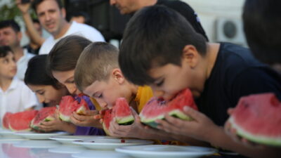 Diyarbakır'da "15. Diyarbakır Karpuzu Tanıtım Etkinlikleri" yapıldı.